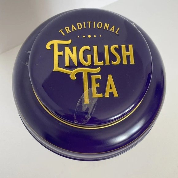 Traditional English Teas Vintage Victorian Tin Fine Ceylon Breakfast 240 Bags - Picture 5 of 9